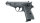 Walther PP Schreckschuss Pistole 9mm