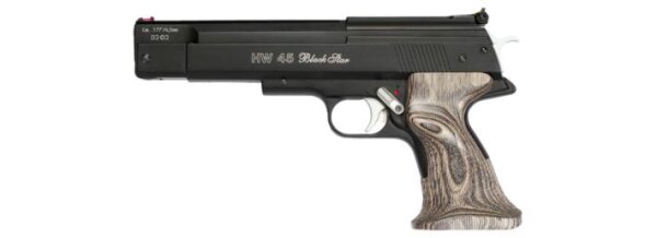 Luftpistole Weihrauch HW45 Black Star 4,5 mm
