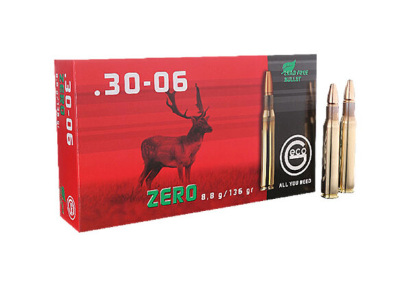 Patronen 30.06 GECO ZERO 8,8 gr.
