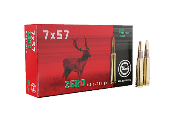 Patronen 7X57 GECO ZERO 8,2 gr.