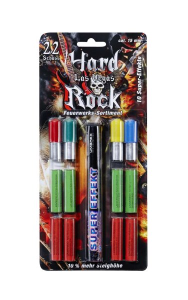 Hard Rock Las Vegas Pyropatronen 22 Stück