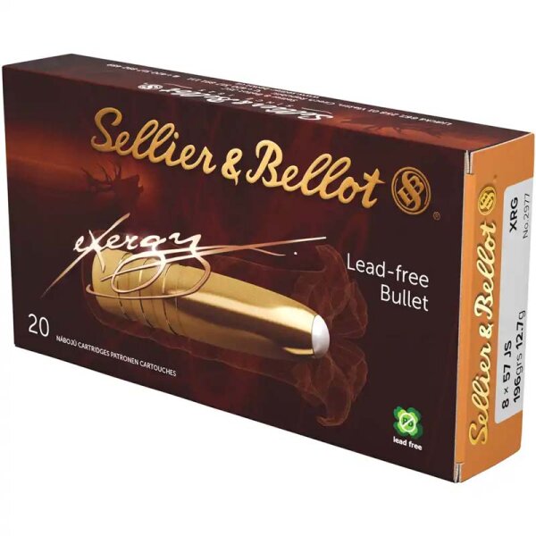 Patrone eXergy 8x57 IS, XRG bleifrei