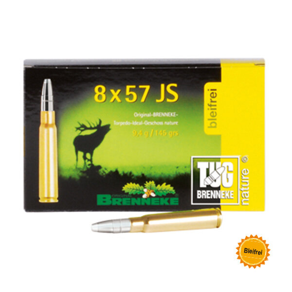 BRENNEKE 8X57 IS TUG nature. 9,7G Munition