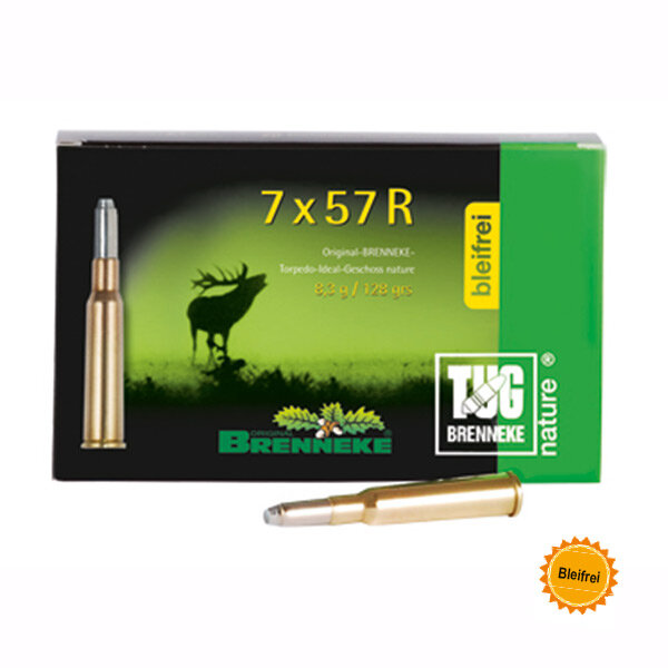 BRENNEKE 7X57R TUG nature+ Munition