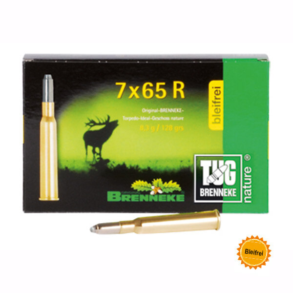 BRENNEKE 7x65R TUG nature+ Munition