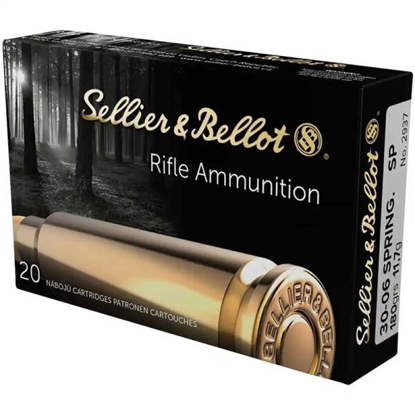 S&B 30.06 TM Patronen 20 stck 11,7gr
