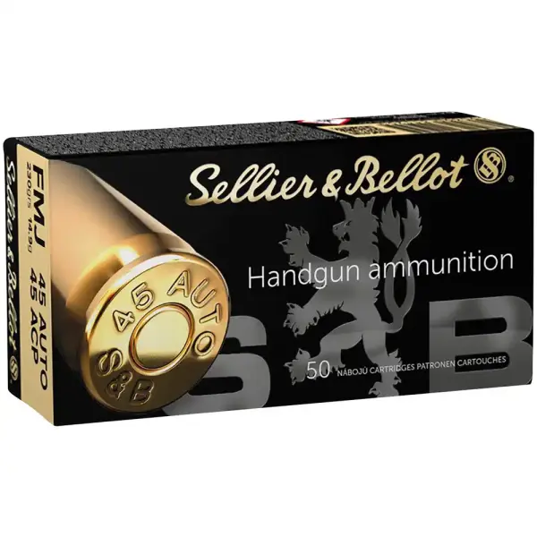 S & B 45 ACP VM Pistolenpatronen 230 gr.