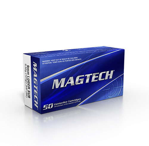 Mag Tech 9 mm Luger JHP SUB 147 grs 50 Schuss