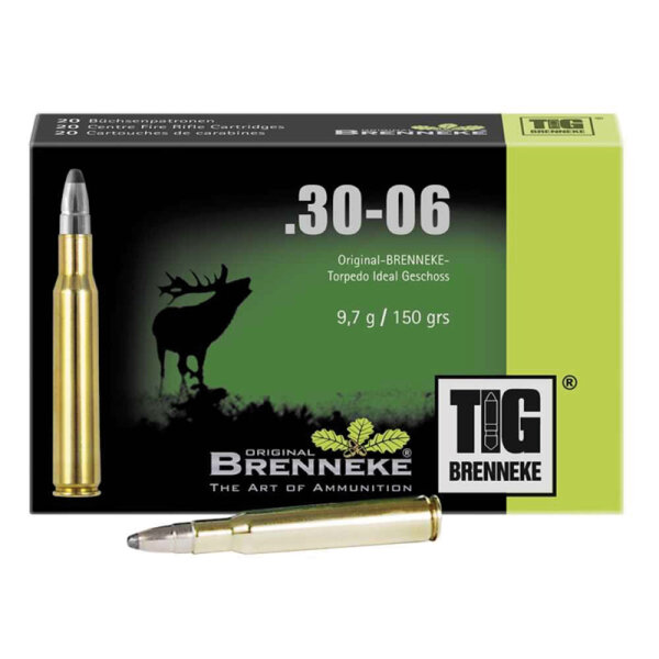 BRENNEKE .30-06 Spring. TIG Munition