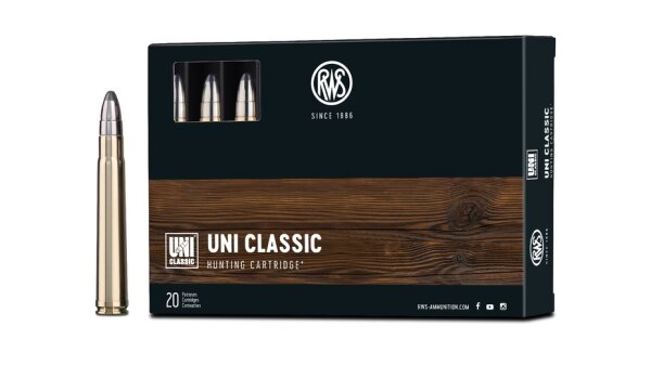 375 H&H RWS UNI Classic 19,5 gr. 20 ER
