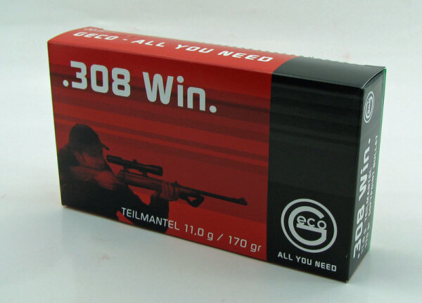 Geco .308 Win Teilmantel 20 schuss