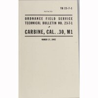 Handbuch US Army TB 23-7-1 für M1 Carbine Cal. 30