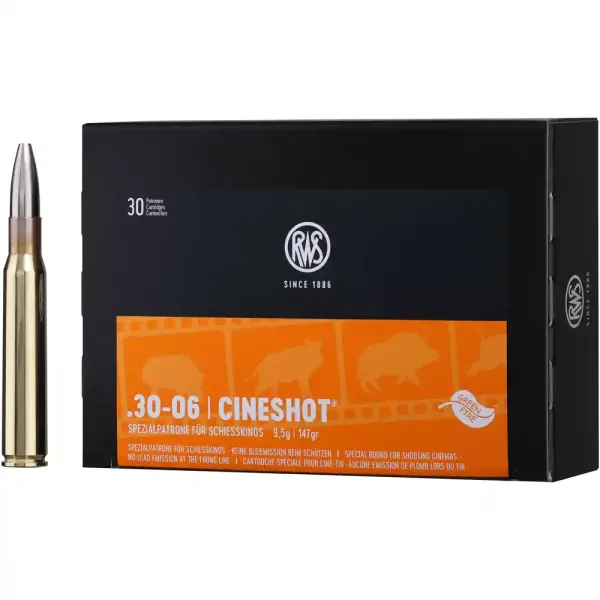 RWS .30-06 spring. Cineshot 9,5g/147grs.