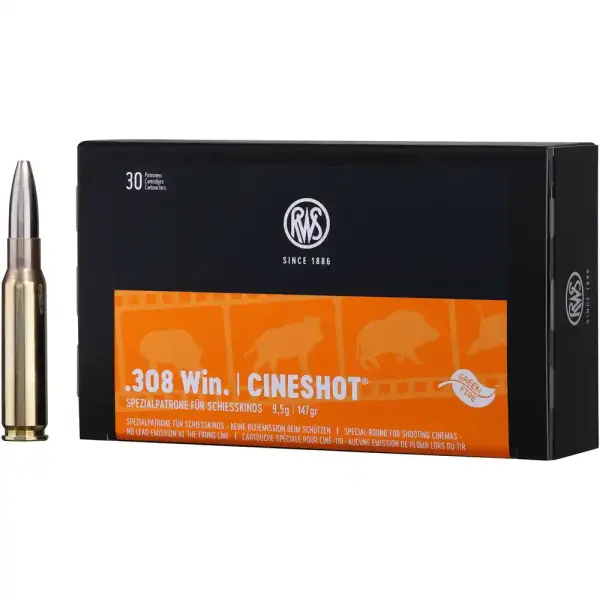 RWS .308 Win. Cineshot 9,5g/147grs.
