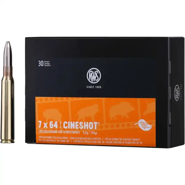 RWS 7X64 CINESHOT 9,0G/139 grs