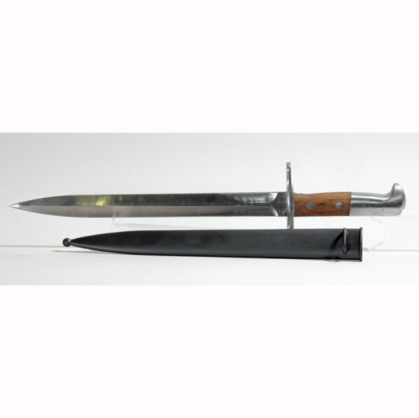 Bajonett Schweizer K 31 mit Scheide