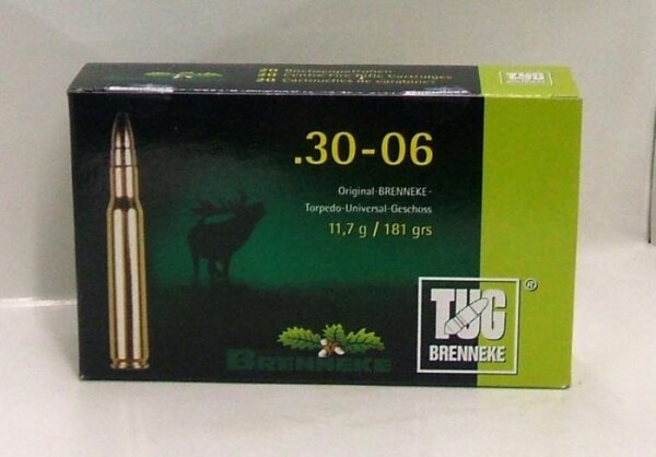 BRENNEKE .30-06 TUG 11,7g Munition