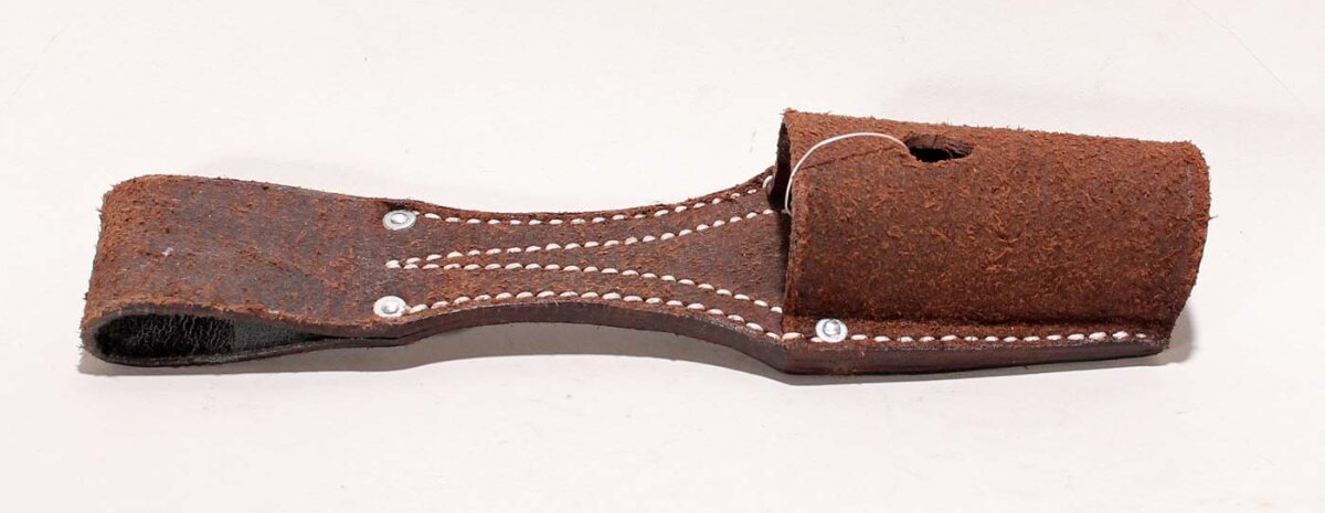 Bajonettschuh K 98 - 08 braun leder repro