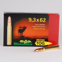 BRENNEKE. 9,3X62 TOG 16g Munition
