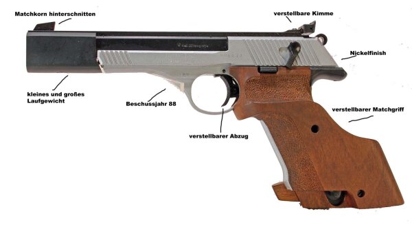 Erma Sportpistole Kal .22 L.R.