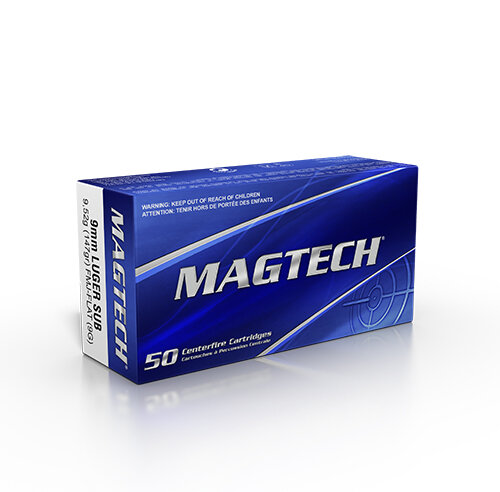 Mag Tech 9 Para FMJ Flat Sub.147 gr