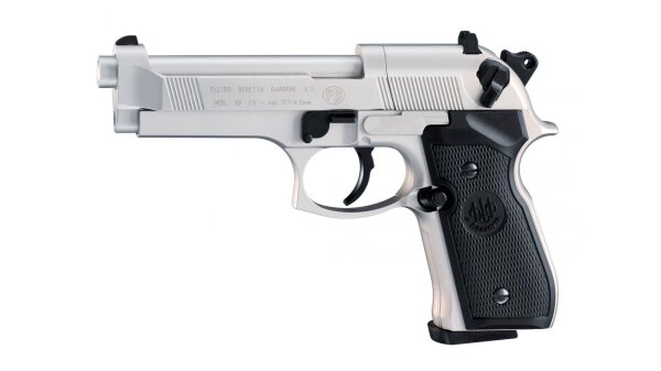 Beretta M 92  FS Luftpistole vernickelt