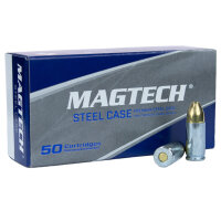 Mag Tech 9mm LUG FMJ 124GRS A50 STEEL