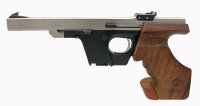 Walther GSP Sportpistole Kal 22 L.R.gebraucht (BJ.85) Nickel