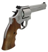 S&W Rev. M686 International, 6 Zoll Kaliber .357 Mag., ungeflutete Trommel, matt-glasperlengestrahlt #1